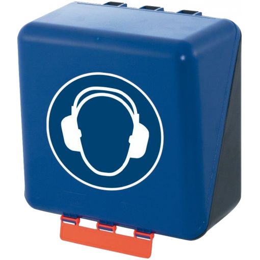 Biztonsági doboz, midi, „Viseljen hallásvédőt” | Hallásvédelem