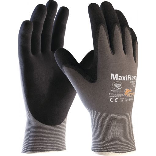 Mechanikai kesztyű, tenyérmártott, MaxiFlex® Ultimate 34-874 | Szerelő védőkesztyűk