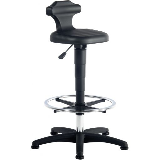 Álláskönnyítő szék, csúszó lábakkal és lábtartó gyűrűvel, Flex 3 | Munkaszékek, forgószékek, álláskönnyítők