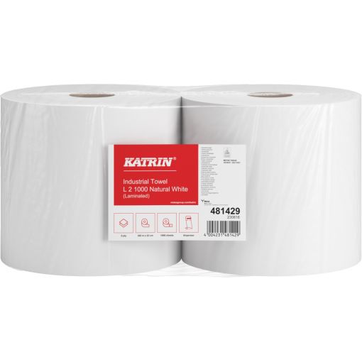 Tisztítópapír KATRIN® L | Törlőkendők, ipari papírtörlők